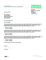 PR TECH DOCS FL12892 R6 AE FL12892 GASKET LETTER