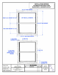 PR Instl Docs FL12940 R5 II Installation Method Aluminum Non-Insulated Window