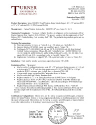 PR TECH DOCS FL13010 R8 AE EVALREPORT159E