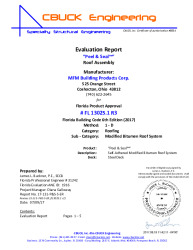 PR Instl Docs FL13025 R3 II 1 PS SteelDeck EVALREPORT R3