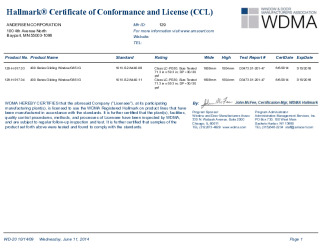 PR CERTIFICATE FL13035 R6 C CAC FL13035