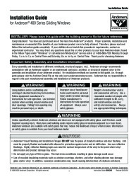 PR Instl Docs FL13035 R6 II 0004360 400 Gliding Window Non-Impact