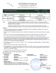 PR TECH DOCS FL13061 R6 AE (D) EVAL. 13061.1