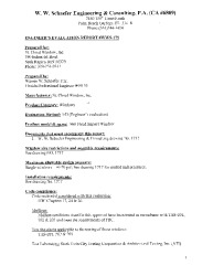 PR TECH DOCS FL13159 R5 AE EVALUATION REPORT WWS-175