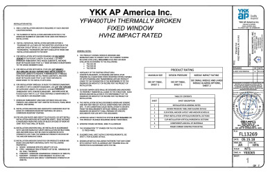 PR Instl Docs FL13269 R4 II YKK065 SS 2018-08-22