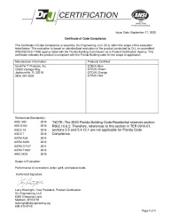 PR CERTIFICATE FL13468 R9 C CAC 200917 FL13468 R7 0910-01 2020 FPA CERTIFICATE DRJ