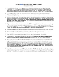 PR Instl Docs FL13468 R9 II 200917 FL 13468 QTB Blue Installation Instructions