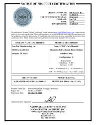 PR CERTIFICATE FL13488 R6 C CAC CMA 060 NI010113.01-R3