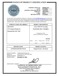 PR CERTIFICATE FL13558 R10 C CAC NI005821-R5