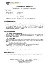 PR TECH DOCS FL13707 R5 AE DS EVAL 1
