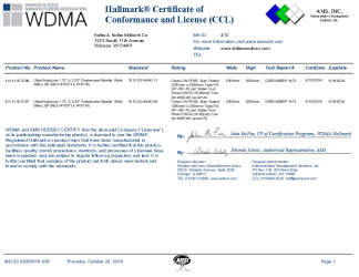 PR CERTIFICATE FL13785 R4 C CAC CCL 13073