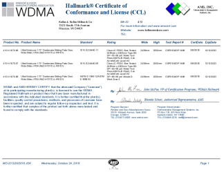 PR CERTIFICATE FL13785 R4 C CAC CCL 13170