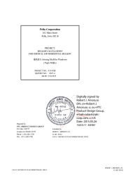 PR Instl Docs FL13815 R4 II Pella Report No. 0507-04 060110 ss