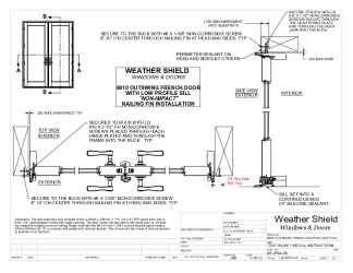 PR Instl Docs FL13947 R10 II 8610 Out-swing French Door with Low Profile Sill (fin) - NEW  85-2764-06