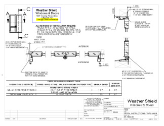 PR INSTL DOCS FL13947 R7 II 1507 INSWING FRENCH DOOR (JAMB) - NEWA - 85-7382-08
