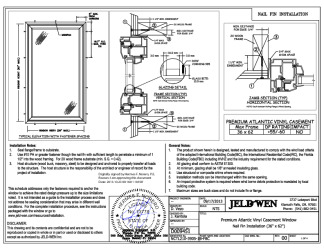 PR Instl Docs FL13999 R9 II DP55-60 36x62 Installation Instructions