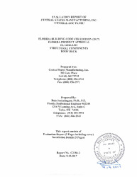 PR Instl Docs FL14016 R3 II EvaluationReportC2184 2