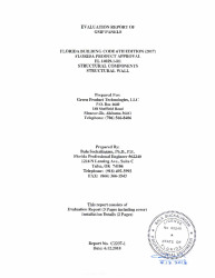 PR Instl Docs FL14029 R1 II EvaluationReportC2237 1