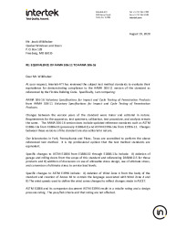 PR TECH DOCS FL14071 R8 AE MJT 081820 AAMA 506-11 TO 16 EQUIVALENCY LETTER