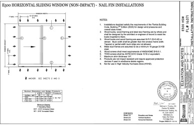 PR Instl Docs FL14071 R8 II E500 Installation Drawings MJT Sealed 04112021