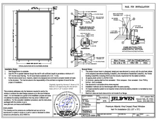 PR Instl Docs FL14088 R8 II DP-55 52.125x75 Impact LMI Installation Instructions