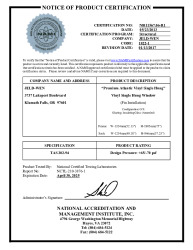 PR CERTIFICATE FL14095 R9 C CAC NI011567 06-R1