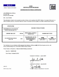 PR CERTIFICATE FL14104 R16 C CAC R-PG50-48X77