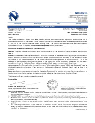 PR Instl Docs FL14164 R8 II 2020 11 23 FINAL ER KINGSPAN FL14164-R8