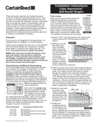 PR Instl Docs FL14270 R4 II D6.25 Half-Round Shingle