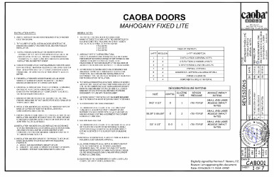 PR Instl Docs FL14296 R4 II CAB001 SS 2016-08-03