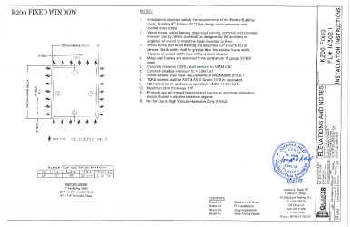 PR Instl Docs FL14300 R3 II K200 DS Installation Drawings SEALED