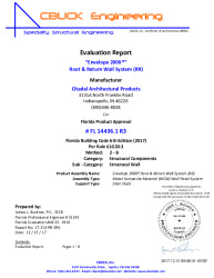 PR Instl Docs FL14436 R3 II 1 Env2000 ACM Wall RR on Steel Studs-ER6