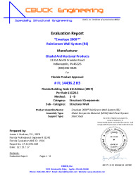 PR Instl Docs FL14436 R3 II 2 Env2000 ACM Wall RS on Steel Studs-ER6