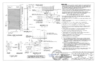 PR Instl Docs FL14444 R4 II ROLLING DOORS INDUSTRIES DRWG 20-212