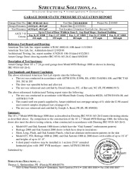 PR TECH DOCS FL14511 R5 AE IRC-9518-165-26-G EVALUATION REPORT 7-10 SEALED