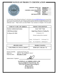 PR CERTIFICATE FL14604 R10 C CAC NI010607-R3