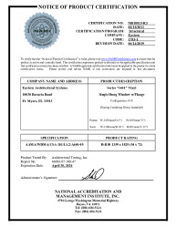 PR CERTIFICATE FL14604 R10 C CAC NI010813-R3