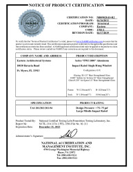 PR CERTIFICATE FL14604 R8 C CAC NI009020.03-R2