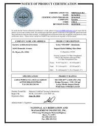 PR CERTIFICATE FL14605 R11 C CAC NI009416.03-R3