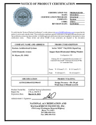 PR CERTIFICATE FL14610 R8 C CAC NI010634.02-R4