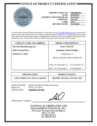 PR CERTIFICATE FL14637 R7 C CAC NI010680-R4 CMGII L