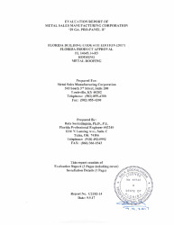 PR Instl Docs FL14645 R3 II EvaluationReportC2182 14