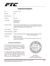 PR Instl Docs FL14653 R5 II EngReportNo1792 StdMullReinf Rev2