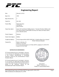 PR Instl Docs FL14653 R8 II EngReportNo1789 StdMull Rev2