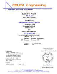 PR Instl Docs FL14669 R3 II 06 SDeck StraightOrCurved WallPanel EVAL REPORT  R3