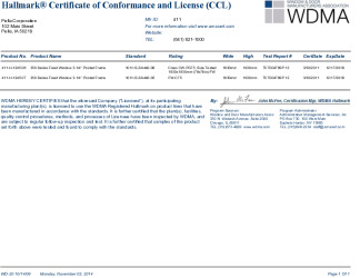 PR CERTIFICATE FL14673 R5 C CAC CCL 411-H-1245-06-07