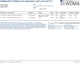 PR CERTIFICATE FL14673 R5 C CAC CCL 411-H-1245-20-21