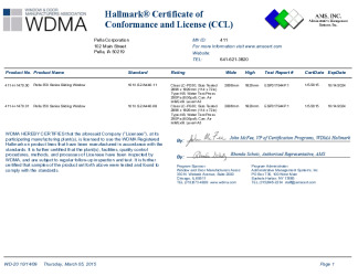 PR CERTIFICATE FL14702 R6 C CAC 411-H-1470-00-01