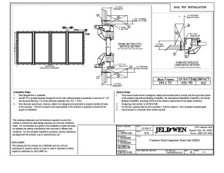 PR Instl Docs FL14784 R13 II Premium Vinyl Direct Set Casement OOOO DP35 Install NF FBC 144x72 12-26-17