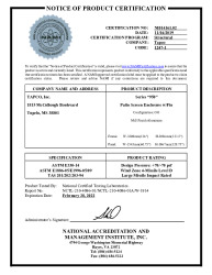 PR CERTIFICATE FL14955 R7 C CAC NI014161.02